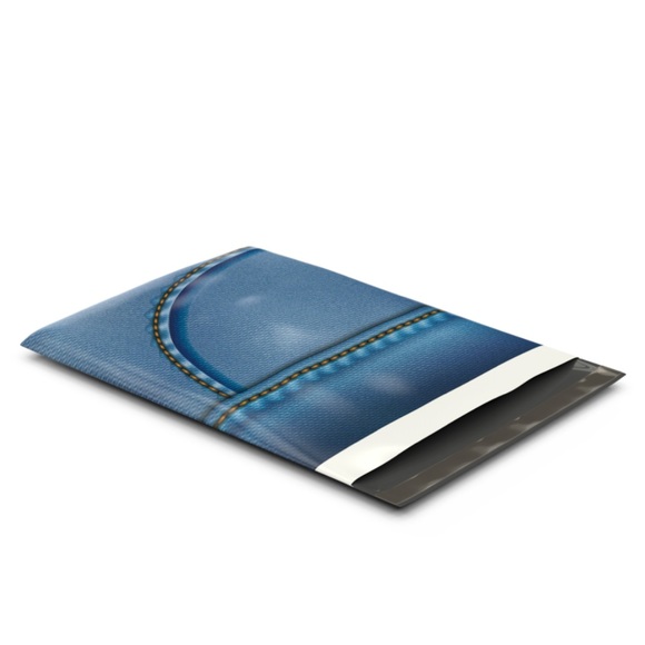 CLEARANCE 50 10X13 Blue Jean  Mailers PRICE FIRM - Picture 2 of 7